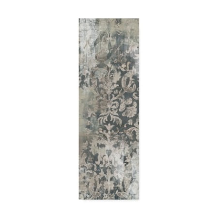 June Erica Vess 'Weathered Damask Panel I' Canvas Art,10x32